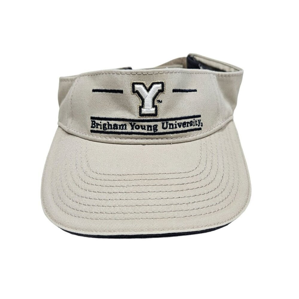 Brigham Young University BYU Cougars Visor Hat By The Game Cotton OSFM